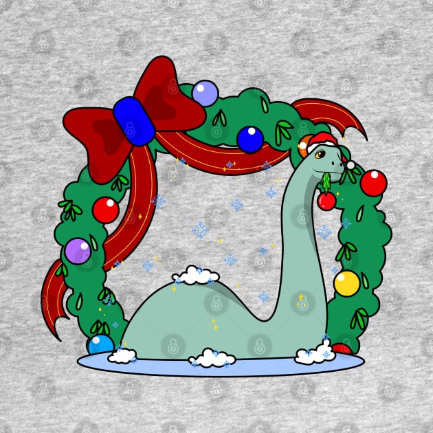 Gertie's Christmas Wreath by DeepDiveThreads